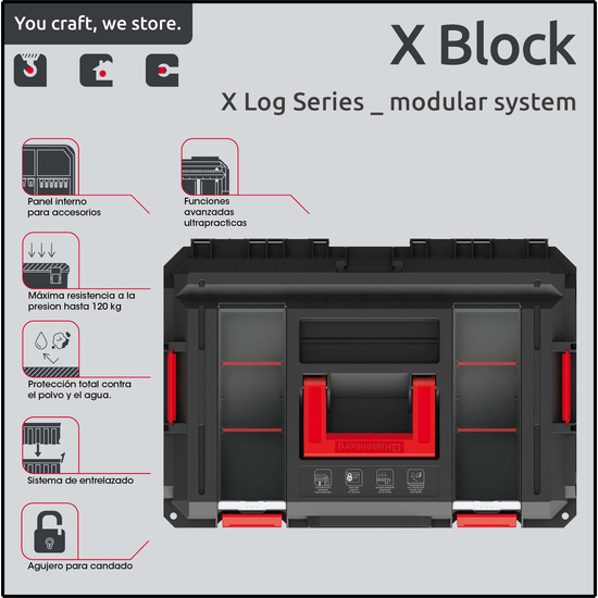 CAJA DE HERRAMIENTAS KISTENBERG X-BLOCK image 1