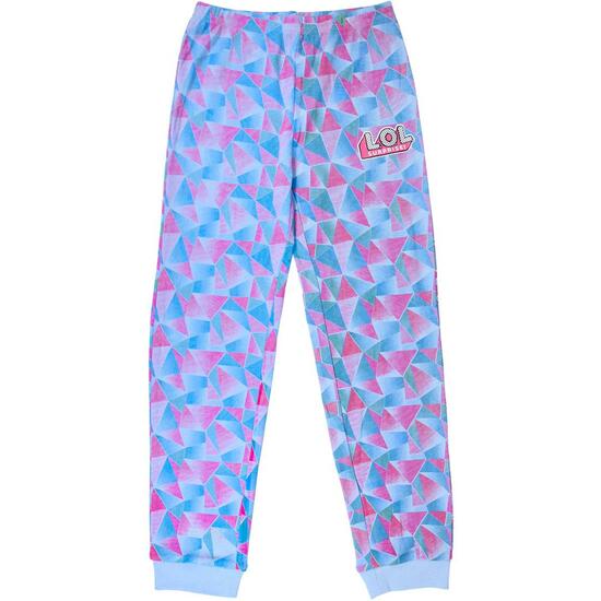 PIJAMA LARGO RIB LOL - AZUL image 3