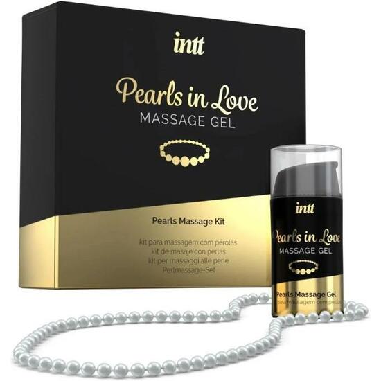 INTT PEARLS IN LOVE MASSAGE KIT WITH A PEARL NECKLACE  image 0