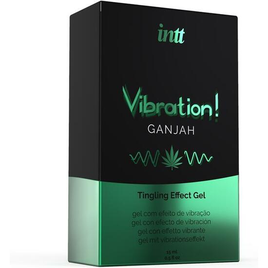 INTT VIBRATION GANJAH! LIQUID VIBRATOR 15ML image 2