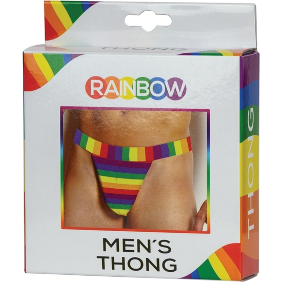 RAINBOW MENS THONG image 0