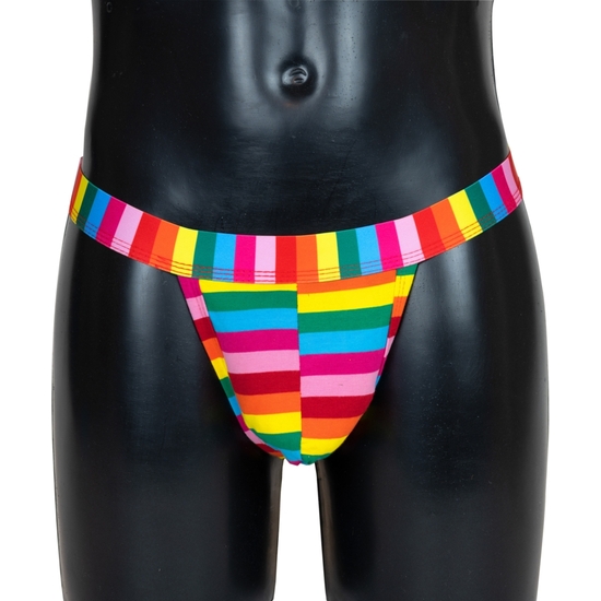 RAINBOW MENS THONG image 2