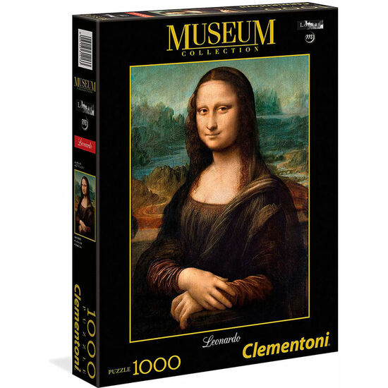 PUZZLE MONA LISA LEONARDO MUSEO LOUVRE 1000PZS image 0