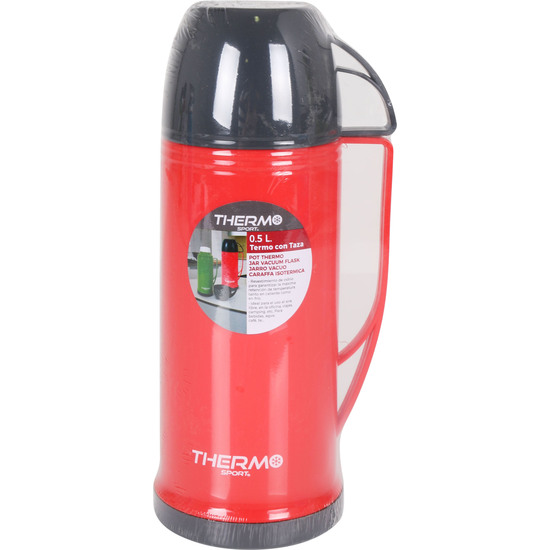 TERMO PLASTICO CON TAZA 050L THERMOSPORT image 1