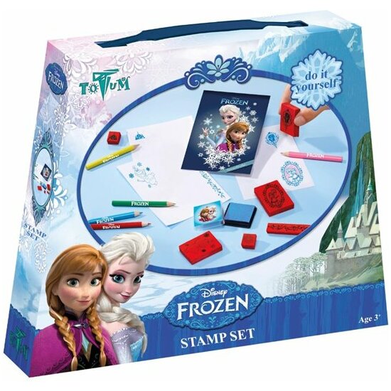 SET CREATIVO SELLOS FROZEN DISNEY image 0