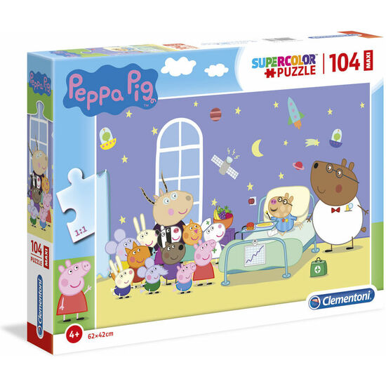 PUZZLE MAXI PEPPA PIG 104PZS image 0