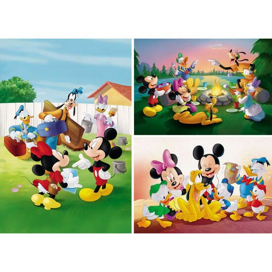 PUZZLE MICKEY MOUSE DISNEY 3X48PZS image 1