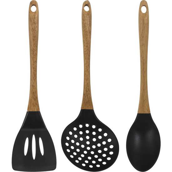 SET 3 UTENSILIOS DE COCINA EN SILICONA BERGNER  image 0