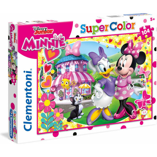 PUZZLE MINNIE HAPPY HELPERS DISNEY 104PZS image 0