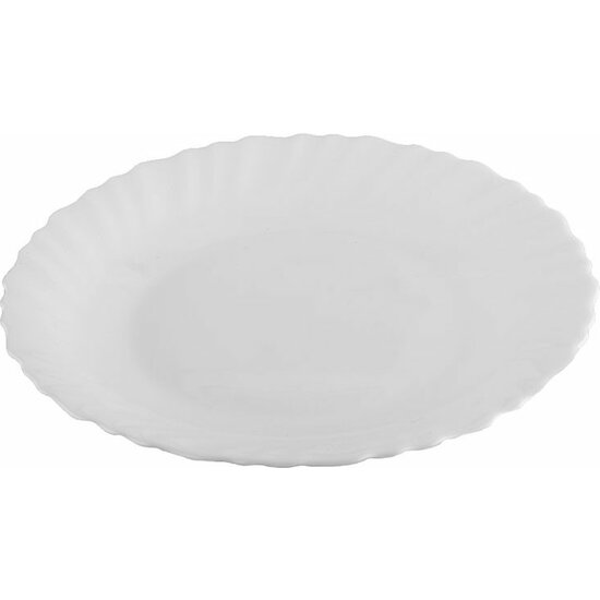 PLATO LLANO BLANCO 25CM image 0