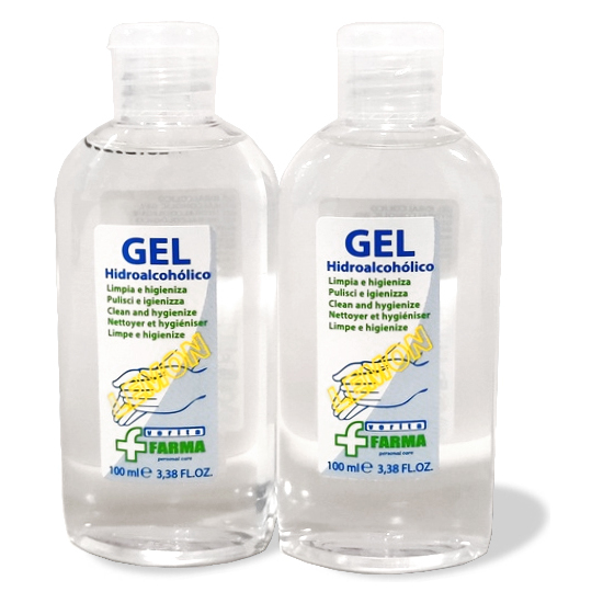 GEL HIDROALCOHÓLICO VERITA FARMA LEMON 100 ML image 0