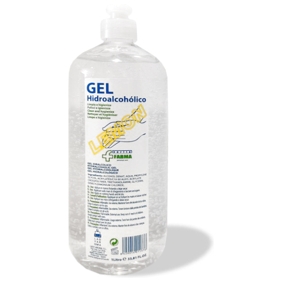 GEL HIDROALCOHÓLICO LEMON 1 LITRO image 0