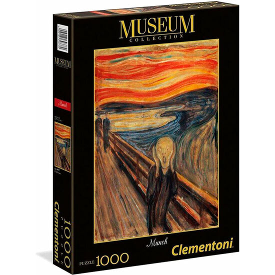 PUZZLE EL GRITO MUNCH MUSEUM COLLECTION 1000PZS image 0