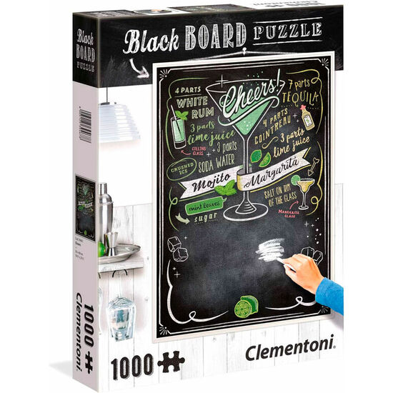 PUZZLE CHEERS BLACK BOARD 1000PZS image 0