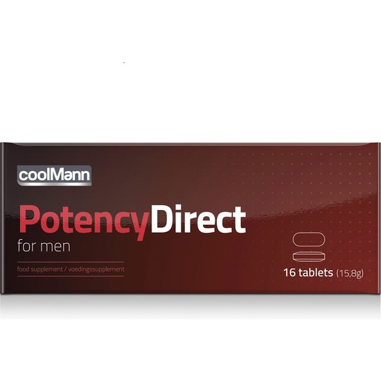 COOLMANN MALE POTENCY DIRECT (16TAB) image 0