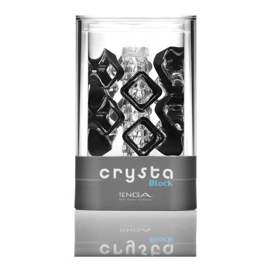 TENGA - CRYSTA STROKER BLOCK image 0