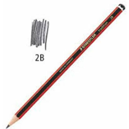 LAPIZ STAEDTLER TRADITION - 6B - 1 UNIDAD image 1