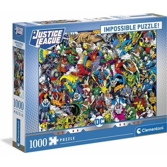PUZZLE IMPOSIBLE DC COMICS 1000PZS image 0