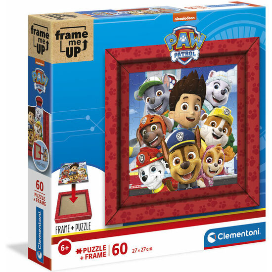 PUZZLE FRAME ME UP PATRULLA CANINA PAW PATROL 60PZS image 0