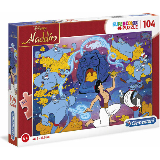 PUZZLE ALADDIN DISNEY 104PZS image 0