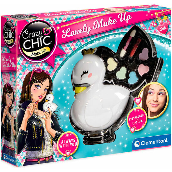 ESTUCHE MAQUILLAJE CISNE LOVELY MAKE UP CRAZY CHIC image 0