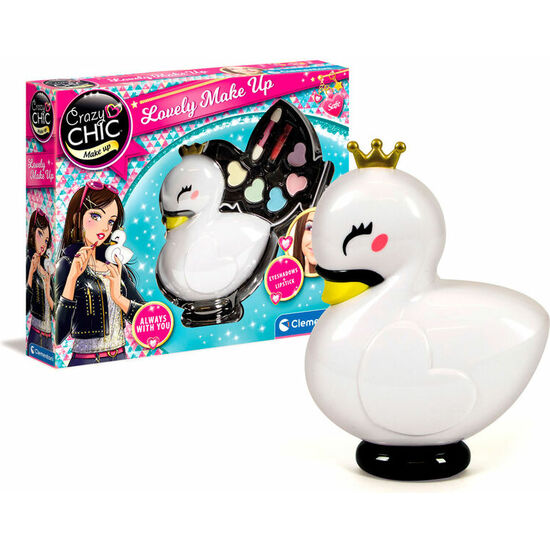 ESTUCHE MAQUILLAJE CISNE LOVELY MAKE UP CRAZY CHIC image 1