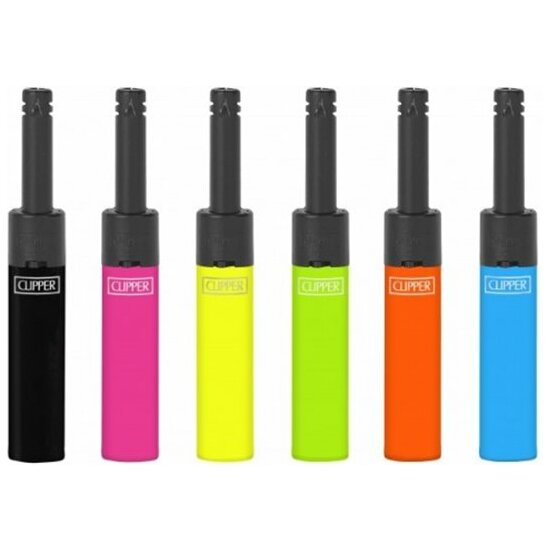 ENCENDEDOR COC LLAMA GAS MINI TUBE SHINY CLIPPER - 1 UNIDAD image 1