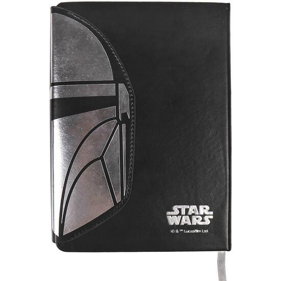 CUADERNO DE NOTAS POLIPIEL THE MANDALORIAN - A5 image 1