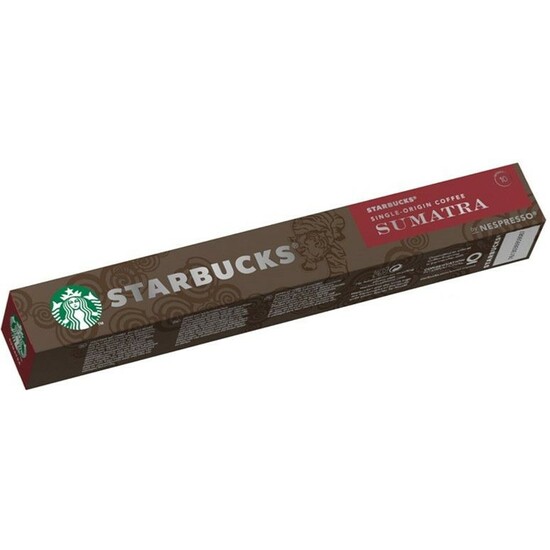 STARBUCKS SINGLE ORIGIN SUMATRA 10 CÁPSULAS NESPRESSO image 0