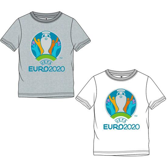 CAMISETA CORTA SINGLE JERSEY EUROCUP - GRIS  image 0