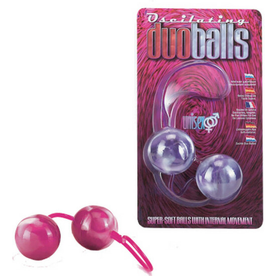 MARBILIZED DUO BALLS - PINK image 0