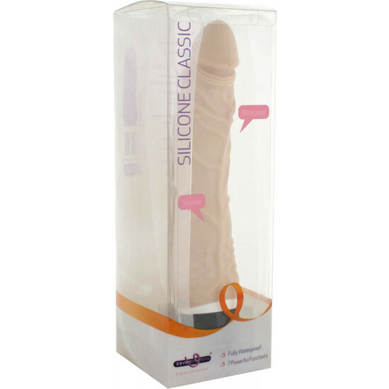 CLASSIC SLIM VIBRATOR NUDE image 0