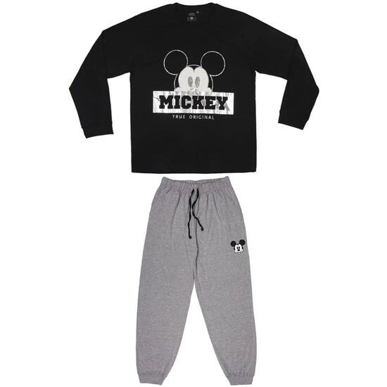 PIJAMA LARGO HOLOGRAFICO SINGLE JERSEY MICKEY image 0