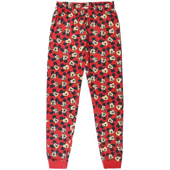 PIJAMA LARGO SINGLE JERSEY MICKEY - GRIS image 3