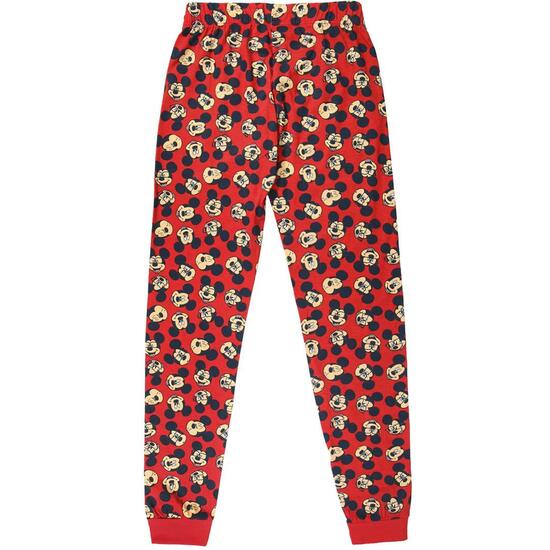 PIJAMA LARGO SINGLE JERSEY MICKEY - GRIS image 4