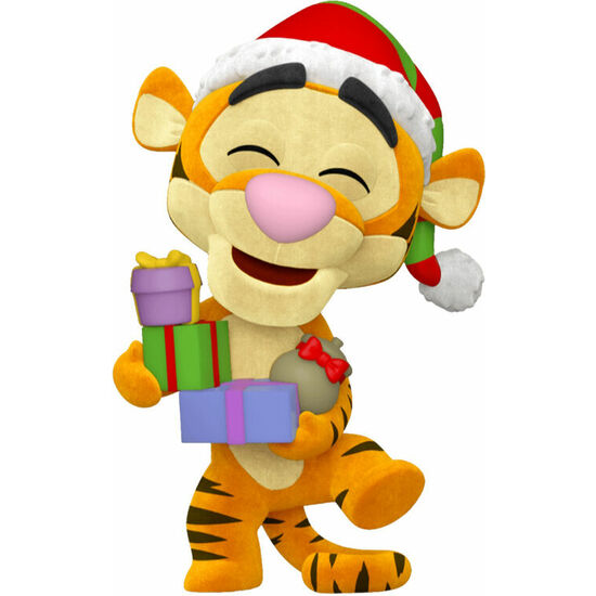 FIGURA POP DISNEY HOLIDAY TIGGER FLOCKED EXCLUSIVE image 2