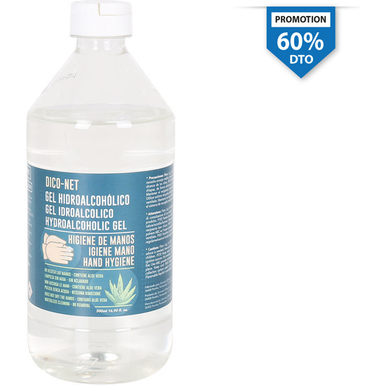 GEL HIDROALCOHOLICO 70% 500ML DICONET image 0