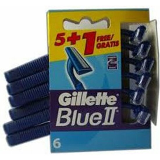 GILLETE BLUE II 5+1 GRATIS MAQUINILLAS DESECHABLE image 0