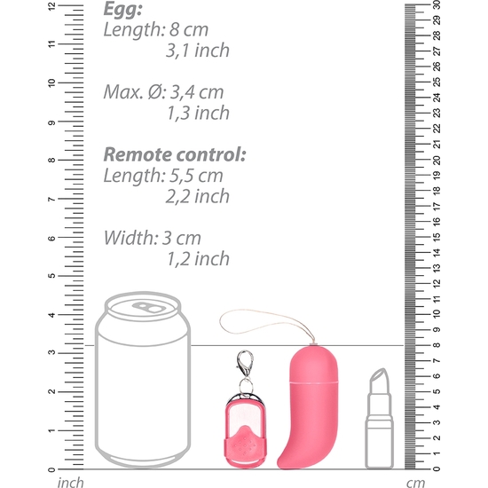 G-SPOT EGG WIRELESS CONTROLED BIG SIZE PINK image 3