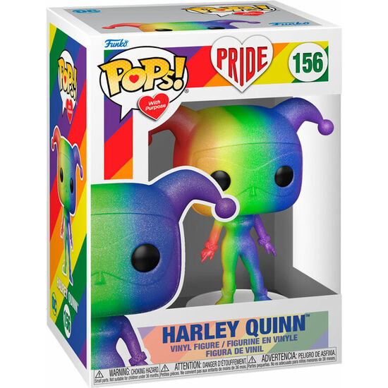 FIGURA POP DC COMICS HARLEY QUINN PRIDE image 1