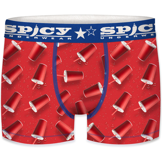 CALZONCILLO BOXER UNITARIO SPICY PARA HOMBRE - MICROFIBRA image 0