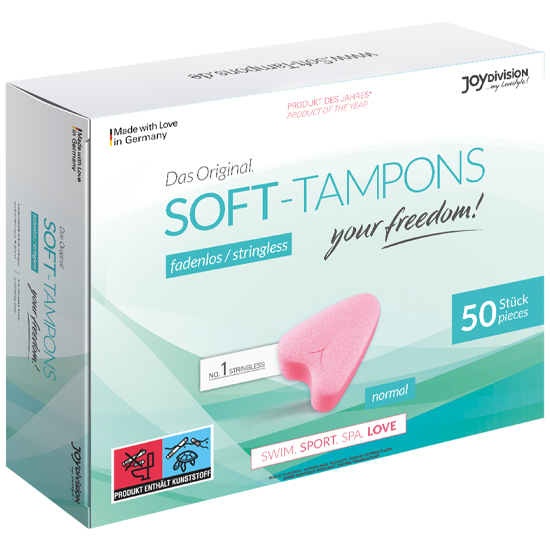 ORIGINAL SOFT-TAMPONS (50 Unid) image 0