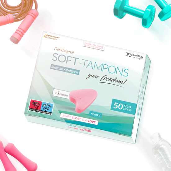 ORIGINAL SOFT-TAMPONS (50 Unid) image 1