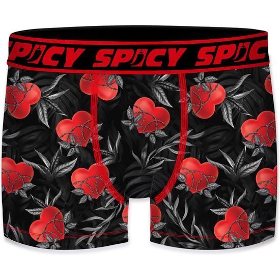 CALZONCILLO BOXER UNITARIO SPICY PARA HOMBRE - MICROFIBRA image 0