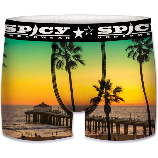 CALZONCILLO INFANTIL BOXER UNITARIO SPICY - MODELO ATARDECER  image 0