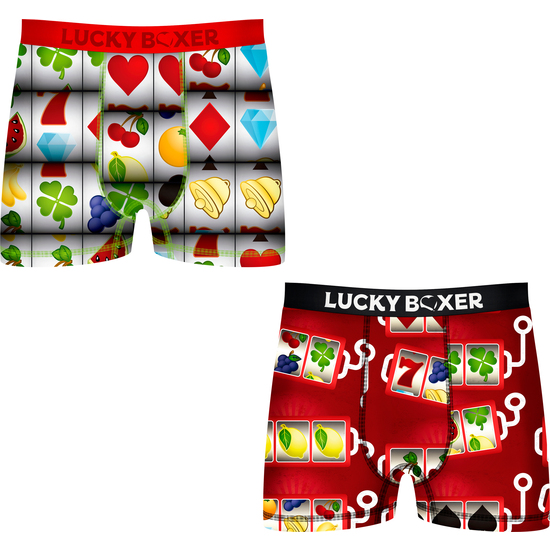 PACK 2 CALZONCILLOS LUCKY BOXER - TALLA L  image 0