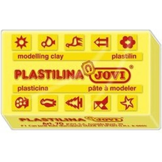 PLASTILINA 50 GRMS - AMARILLO image 1