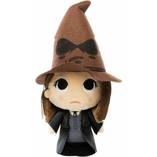 PELUCHE HARRY POTTER HERMIONE WITH SORTING HAT 15CM image 0