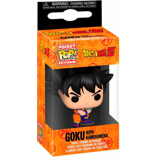 LLAVERO POCKET POP DRAGON BALL Z GOKU WITH KAMEHAMEHA image 0