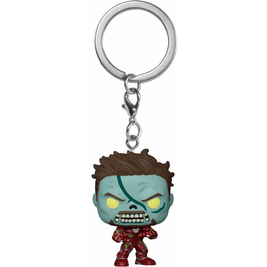 LLAVERO POCKET POP MARVEL WHAT IF ZOMBIE IRON MAN image 2